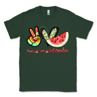Sports Green Peace love watermelon Classic Tee - NancyCooperArtShop