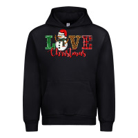 Black love christmas snowman Urban Hoodie - BarkalooDesign