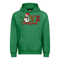 Emerald love christmas snowman Urban Hoodie - BarkalooDesign