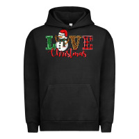 Pigment Black love christmas snowman Urban Hoodie - BarkalooDesign