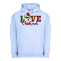 Pigment Grape Ice love christmas snowman Urban Hoodie - BarkalooDesign