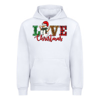 White love christmas snowman Urban Hoodie - BarkalooDesign