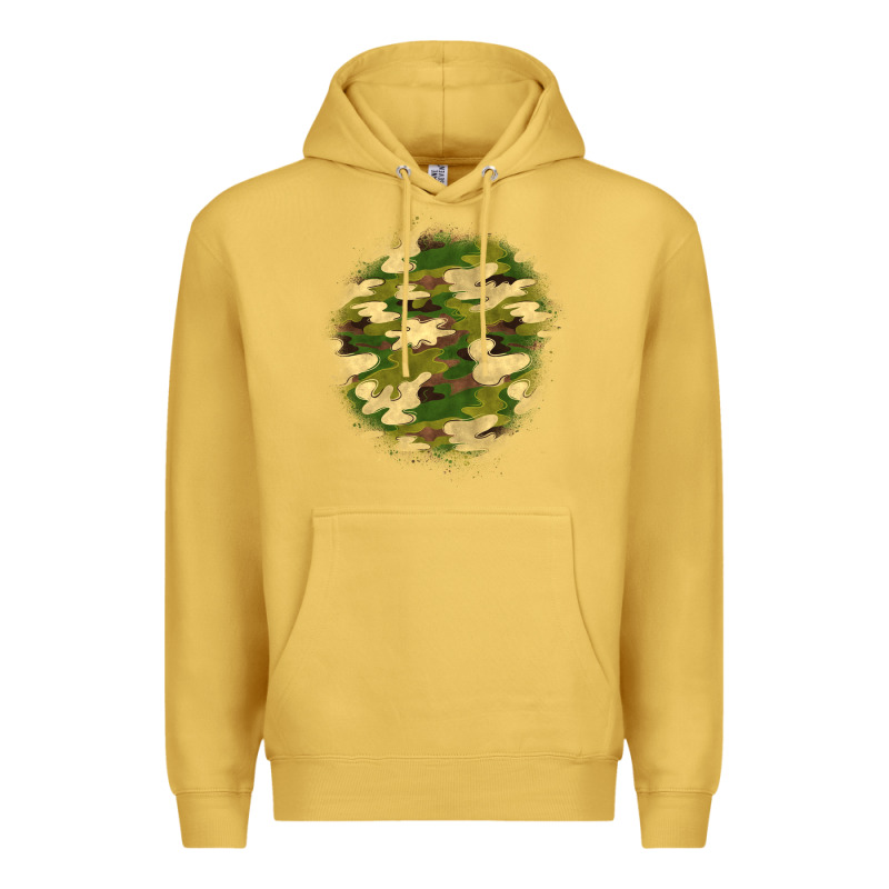Camouflage Patch 2 Premium Hoodie by BundleAndBundleShop | Teevron