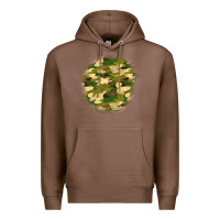 Chestnut camouflage patch 2 Premium Hoodie - BundleAndBundleShop