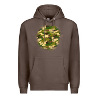 Coffee camouflage patch 2 Premium Hoodie - BundleAndBundleShop