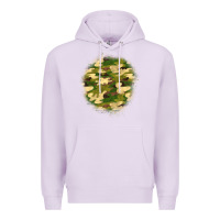 Lilac camouflage patch 2 Premium Hoodie - BundleAndBundleShop