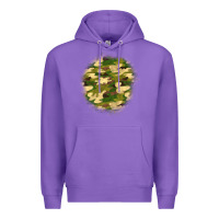 Purple camouflage patch 2 Premium Hoodie - BundleAndBundleShop