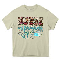 Mossy nurse in progress Heavy Core Tee - JahusDesignShop