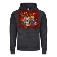 Vintage Black wizard kids with glitter Vintage Hoodie - TumblerDesignByShophia