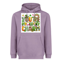 Lavender you're my lucky charm artiststas filigran Heavyweight Hoodie - Artiststas
