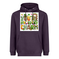 Plum you're my lucky charm artiststas filigran Heavyweight Hoodie - Artiststas