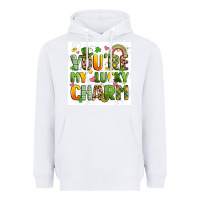White you're my lucky charm artiststas filigran Heavyweight Hoodie - Artiststas