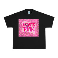Black love pink Urban Heavy Tee - TumblerDesignByShophia