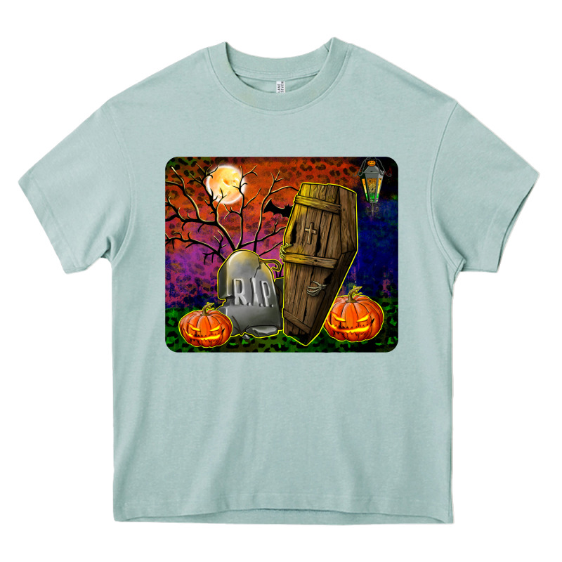Headstone And Coffin Mousepad Heavy Core Tee by BundleAndBundleShop | Teevron