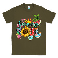 Army Green summer soul Classic Tee - NancyCooperArtShop