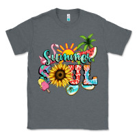 Charcoal Heather summer soul Classic Tee - NancyCooperArtShop