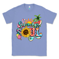 Colony Blue summer soul Classic Tee - NancyCooperArtShop