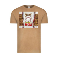 Vintage Camel baseball mom with leopard tumbler tbs Vintage Tee - TumblerDesignByShophia