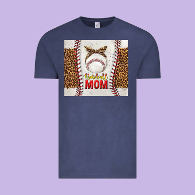 Baseball Mom With Leopard Tumbler Tbs Vintage Tee Designed By Tumblerdesignbyshophia