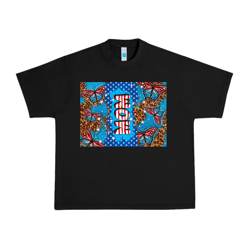 American Mom Urban Heavy Tee by TumblerDesignByShophia | Teevron
