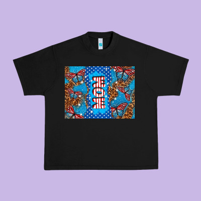 American Mom Urban Heavy Tee Designed By Tumblerdesignbyshophia