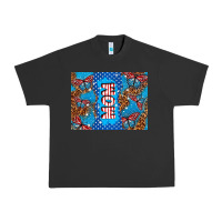 Pigment Black American mom Urban Heavy Tee - TumblerDesignByShophia