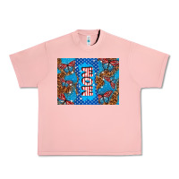 Salmon American mom Urban Heavy Tee - TumblerDesignByShophia