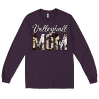 Plum volleyball  mom Long Sleeve Tee - Jasminsmagicworld