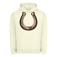 Pigment Pistachio western horseshoe Urban Hoodie - BarkalooDesign