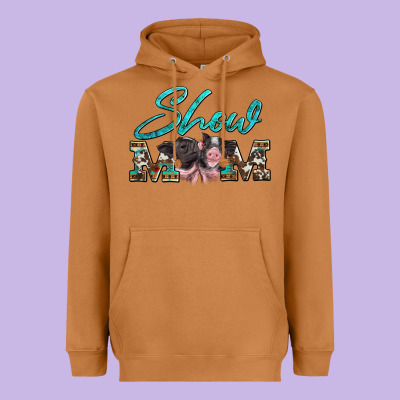 Show Mom Pigs Heavyweight Hoodie Designed By Artiststas