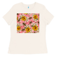 Bone bees and flowers Ladies Tee - Artiststas