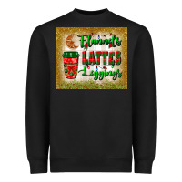 Black flannels lattes leggings tumbler Heavyweight Sweatshirt - BundleAndBundleShop