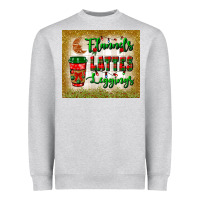 Heather Grey flannels lattes leggings tumbler Heavyweight Sweatshirt - BundleAndBundleShop