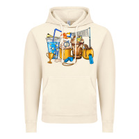 Vintage Artic Volleyball coffee cups Vintage Hoodie - HowdyJamesFarm