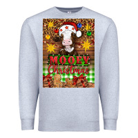 Heather Grey Mooey christmas air freshener Premium Sweatshirt - Artiststas