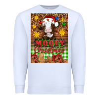 White Mooey christmas air freshener Premium Sweatshirt - Artiststas