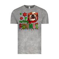 Cloud Rock merry pawmas christmas bulldog Vintage Tee - Jasminsmagicworld