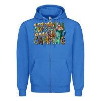 True Royal Weekends Coffee And Camping Zipper Hoodie - CowhideDigitalArt