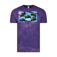 Cloud Purple Children trucks Vintage Tee - TumblerDesignByShophia