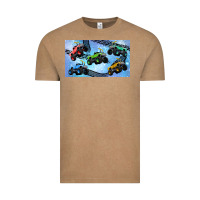 Vintage Coffee Children trucks Vintage Tee - TumblerDesignByShophia