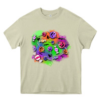 Mossy halloween candy patches Heavy Core Tee - BundleAndBundleShop