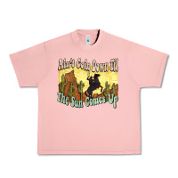 Salmon Ain't goin down til the sun comes up Cowboy Urban Heavy Tee - HowdyJamesFarm