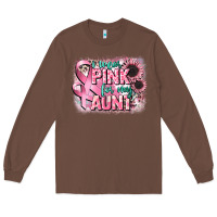 Chestnut i wear pink for my aunt Long Sleeve Tee - CowGirlArtShop