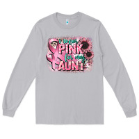 Moon Dust i wear pink for my aunt Long Sleeve Tee - CowGirlArtShop
