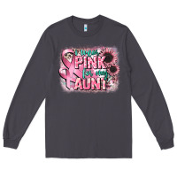 Smoke i wear pink for my aunt Long Sleeve Tee - CowGirlArtShop