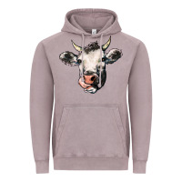 Vintage Zinc Cow Vintage Hoodie - HowdyJamesFarm