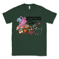 Sports Green nursing in my heart Classic Tee - RacoonDesign