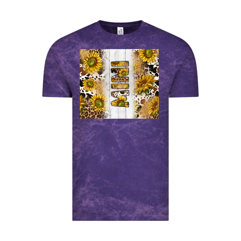 Western Mother's Day Mini With Cowhide And Sunflowers Tumbler Tbs Vintage Tee by TumblerDesignByShophia | Teevron
