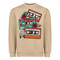Cassette Floral Gemstone Heavyweight Sweatshirt | Teevron