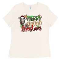 Bone merry cluckin christmas Ladies Tee - SublimationCraftShop